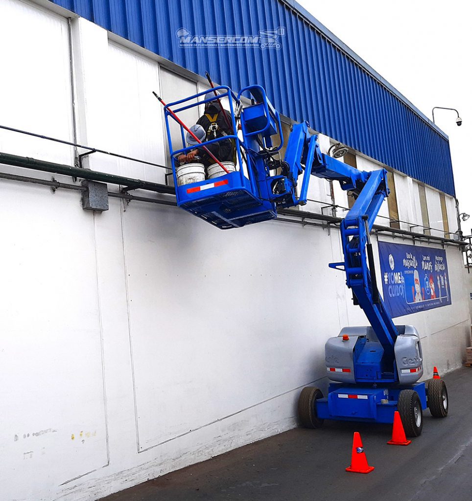 Plataformas manlift y tipo tijera